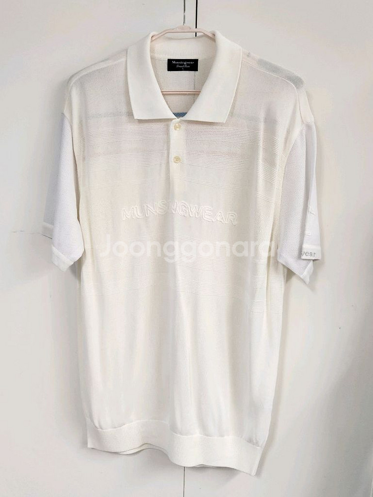 먼싱웨어 골프티셔츠 100--0
