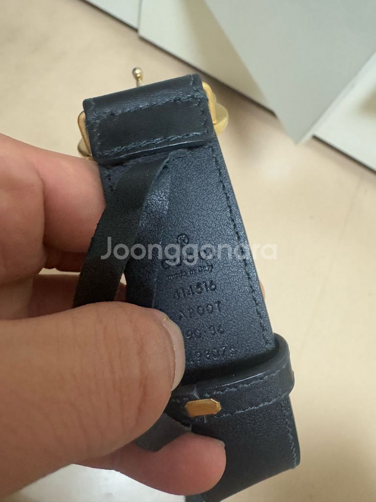 구찌 마몬트 벨트 3cm 36/90--1