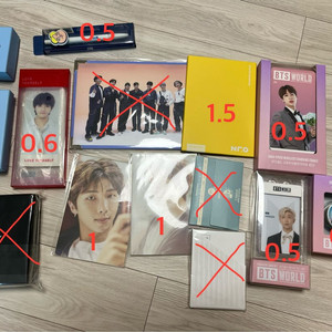 방탄 굿즈 판매합니다!(원가이하)
