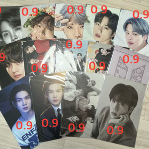 방탄 공식 포토 프레임(원가이하)