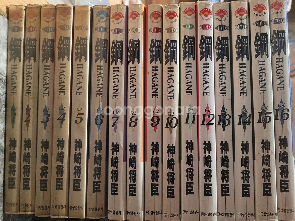 [17금] 성인 만화 하가네 1~16 완결 팝니다--0