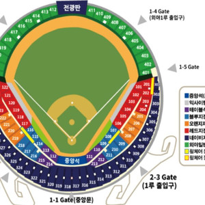 6/5 두산 기아 1루 블루 / 3루 레드 양도합니다