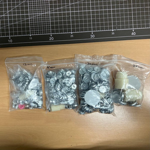일제 싸개단추 손몰드 12, 16, 20, 25미리