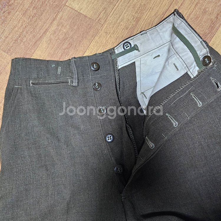 50s 한국전 미군M-45울팬츠 28.5~29인치--5