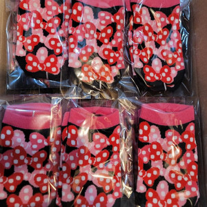 미니마우스 여아양말 단목양말 총46켤례 개별포장 새상품