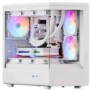 싸이번 EDGE CV-R5 SIXFAN 화이트 미니타워
