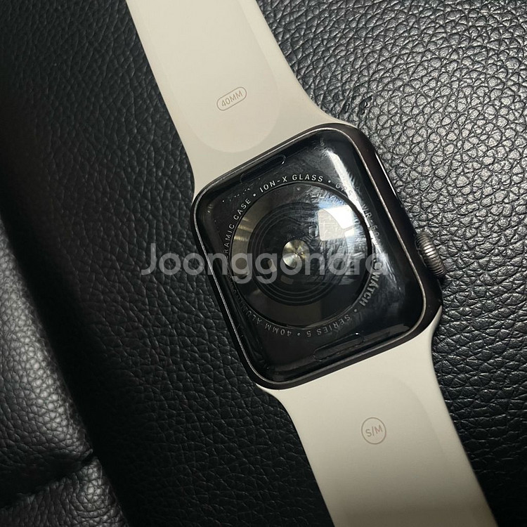 애플워치 5 40mm 32gb 스페이스 떨이--4