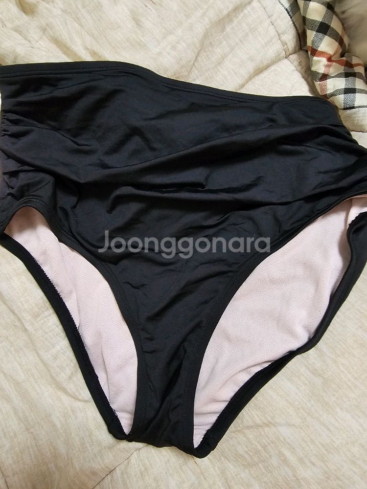 거의새것)베럴 수영복상하의세트 블랙--1