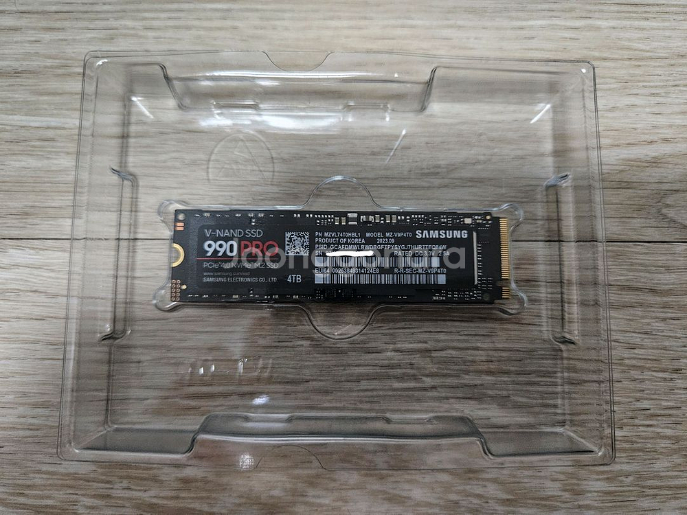 삼성 990 PRO NVME SSD 4테라 팝니다--0