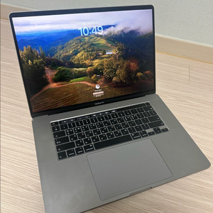 2019 맥북프로 i9 16인치 터치바32gb/512g