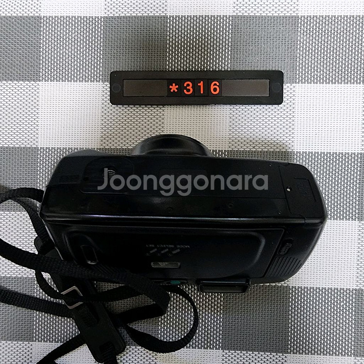 삼성캐녹스 퍼지줌 1050 필름카메라--4