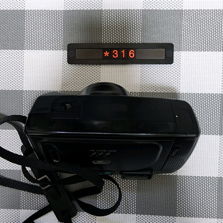 삼성캐녹스 퍼지줌 1050 필름카메라--4