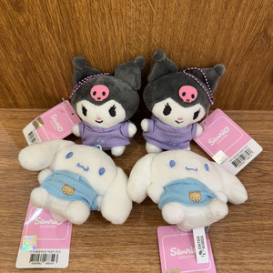 산리오 키링 정품인형(시나모롤,쿠로미) 3500원