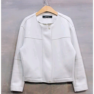 [M] ZARA 자라 베이직 스웨이드 레더 자켓