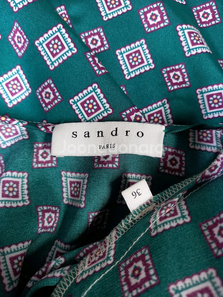 새 산드로 SANDRO 춘추 맥시 롱 원피스 55--8