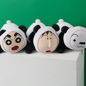 짱구는못말려 흰둥이/맹구/짱구 판다 대형 인형 50cm