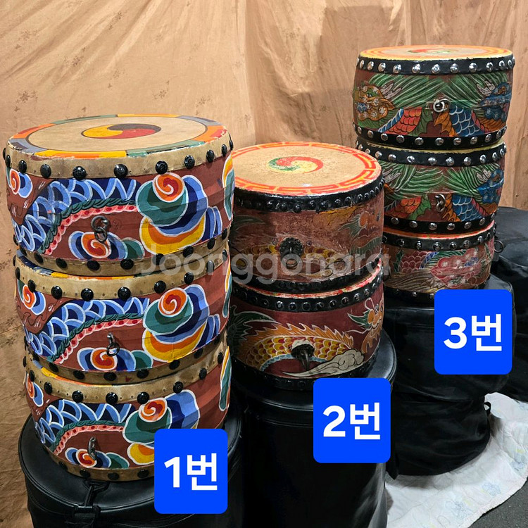 [전통북 판매] 당채 용북/용고/단청북/법고/옛날북--0