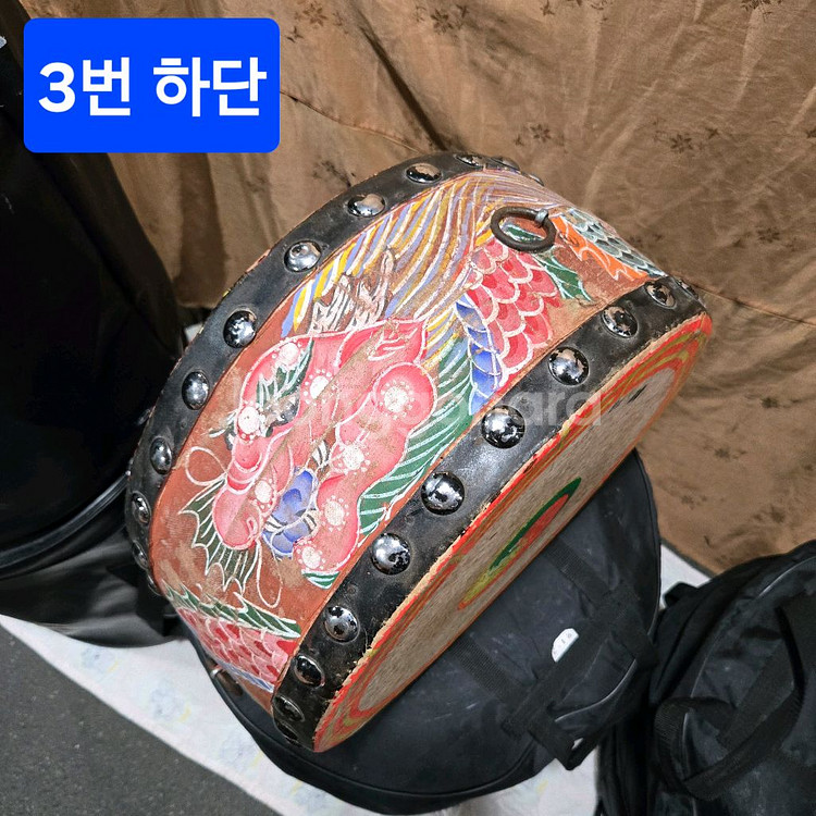 [전통북 판매] 당채 용북/용고/단청북/법고/옛날북--8