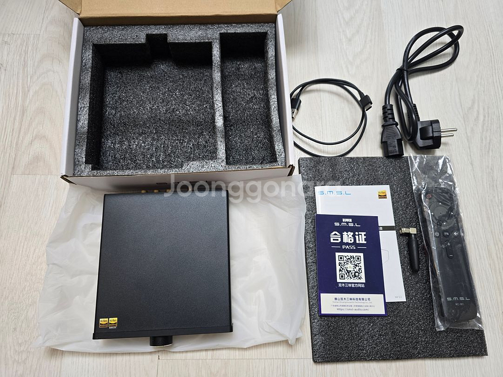 SMSL c200(DAC) + He400se(헤드폰)--3
