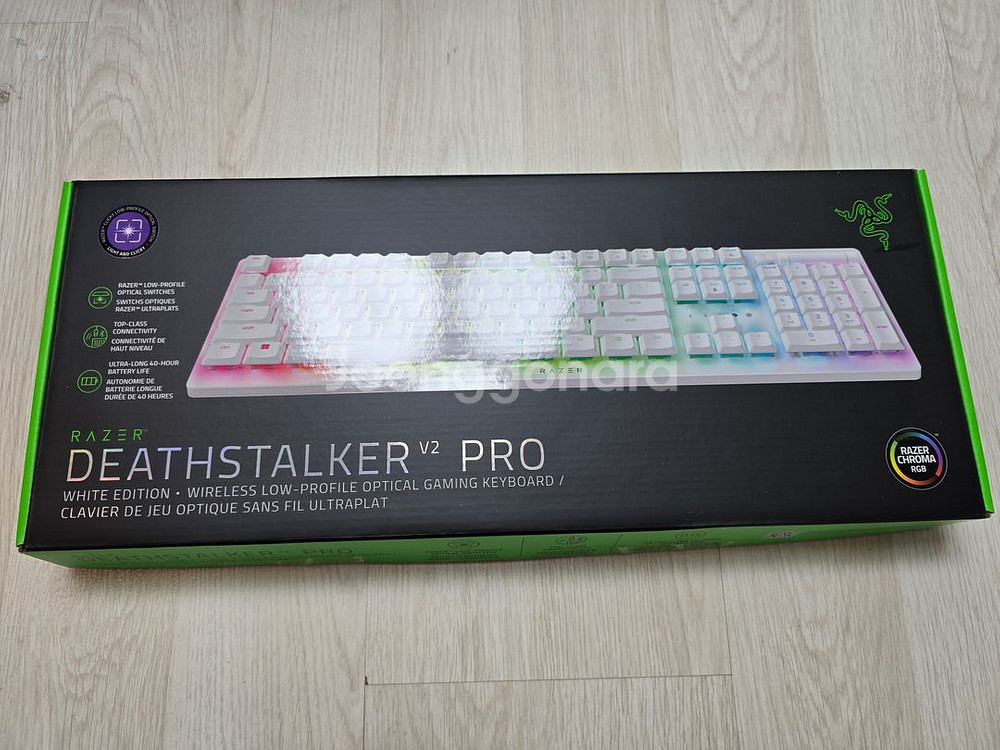 레이저코리아 RAZER 데스스토커 V2 PRO 화이트--1