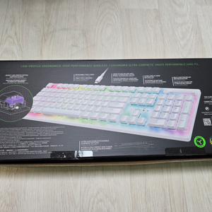레이저코리아 RAZER 데스스토커 V2 PRO 화이트