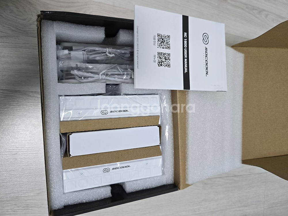 Socoool RC1800 ARGB (화이트) 새상품--2
