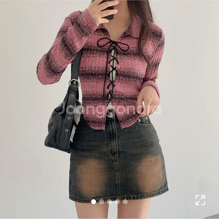에이블리 헤이나나 엑스아일렛크롭긴팔--0