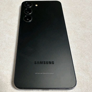 갤럭시 s23 블랙 (256GB)