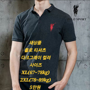 폴로 남성 티셔츠(새상품)