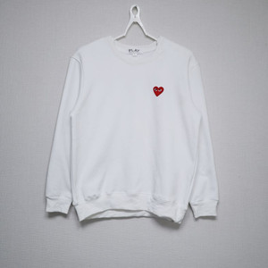 정품 꼼 데 가르송 맨투맨 여성 L~ XL
