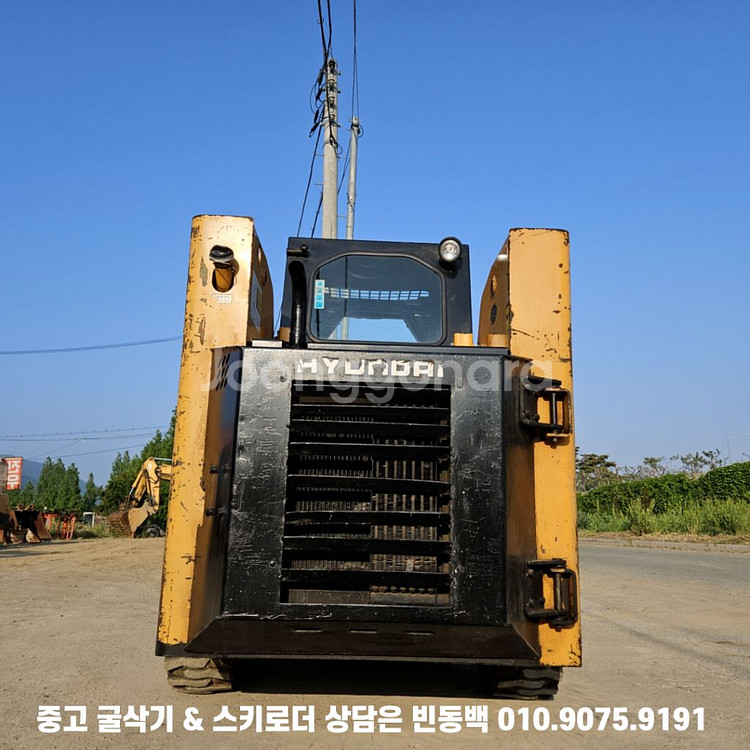 농장용 스키로더 현대 HL600S 집게포함판매--3