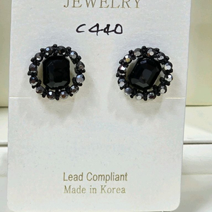 가넷셋팅 귀걸이