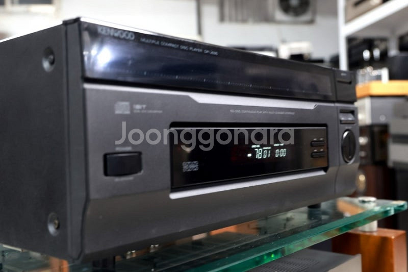 켄우드 100장 CD플레이어 체인져ㅡ민트급.정품리모컨포--4
