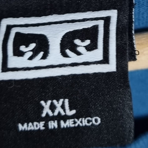 XXL (110) 오베이 블루 반팔티