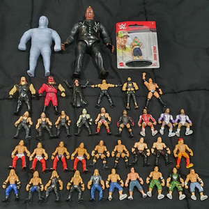 WWE 레슬링 피규어.