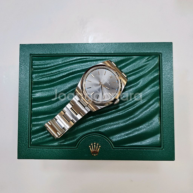 [ROLEX] 롤렉스 오이스터 퍼페츄얼 다크로듐 39--0