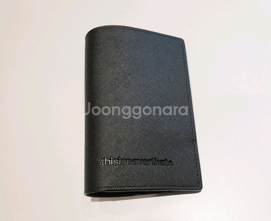 (새상품) 디스이즈네버댓 여권 케이스 (블랙)--0