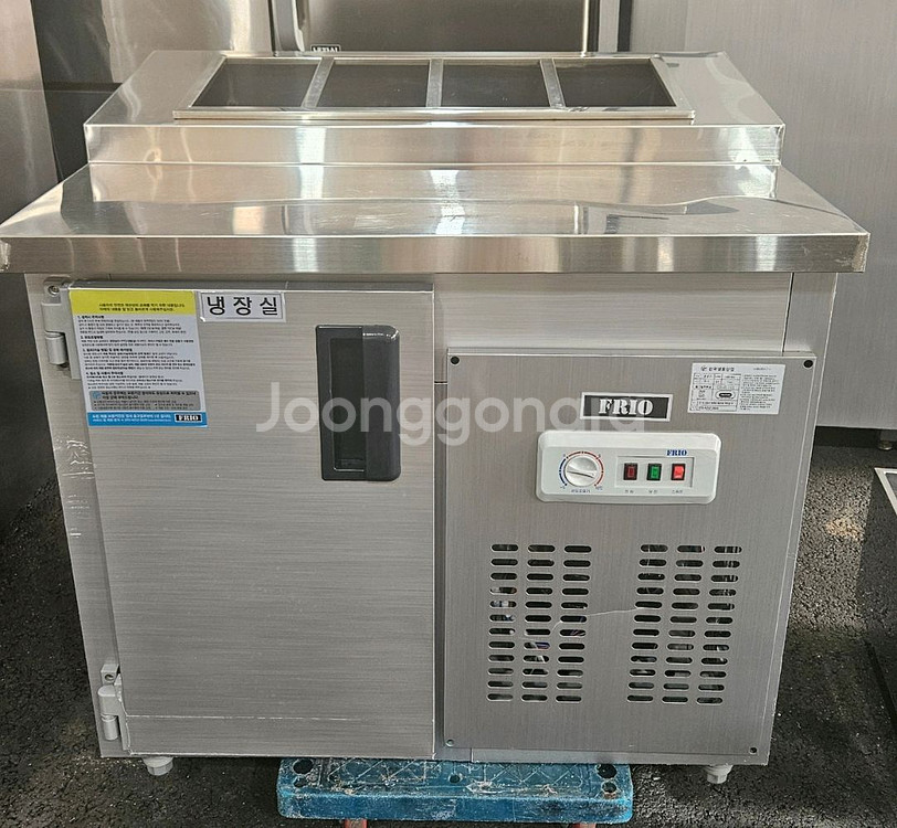 업소용 한국냉동 메탈업소용 김밥냉장고--0