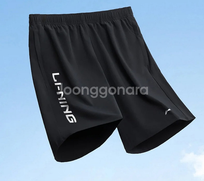 LI-NING,리닝,라이닝 남성 트레이닝반바지,2XL--5
