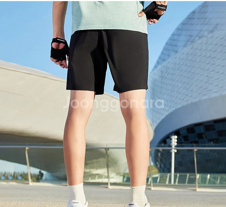 LI-NING,리닝,라이닝 남성 트레이닝반바지,2XL--1