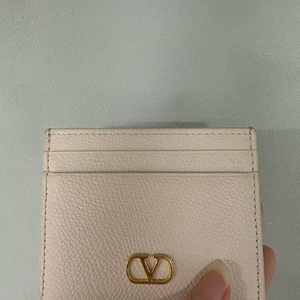 발렌티노 그레이니 카프스킨 카드 케이스