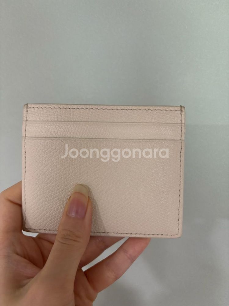 발렌티노 그레이니 카프스킨 카드 케이스--1