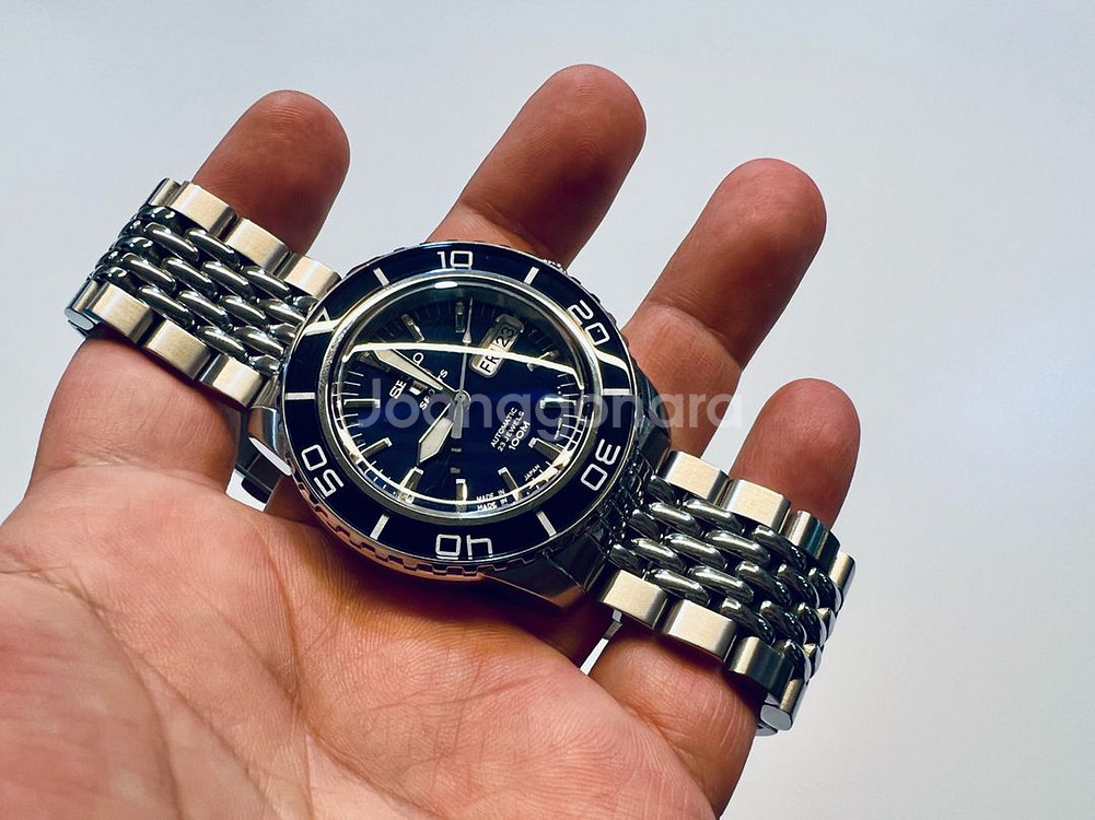 세이코 쌀알 브레이슬릿 22mm--1