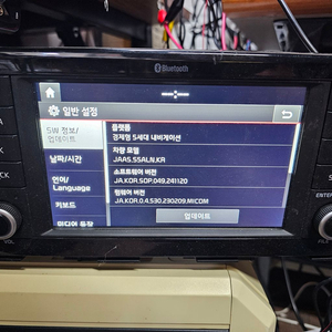 모닝ja 순정 avn 네비게이션 5세대