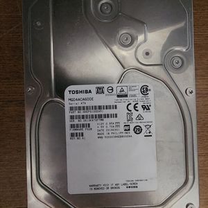 도시바 3TB, 6TB 하드디스크
