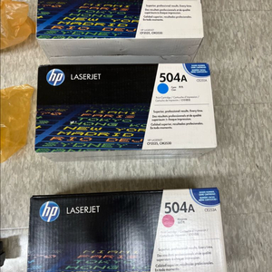 HP토너 504A CE251A CE252A CE253A