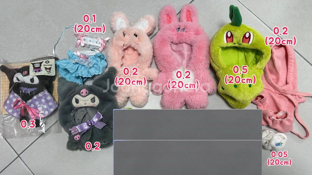 NCT 인형 10깅 10cm 인형옷 판매--0