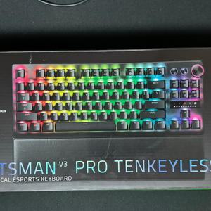 레이저 헌츠맨 V3 PRO TKL 풀박스 팝니다