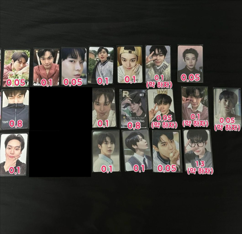 NCT 127 도영 재현 정우 포토카드 포카 양도 이미지