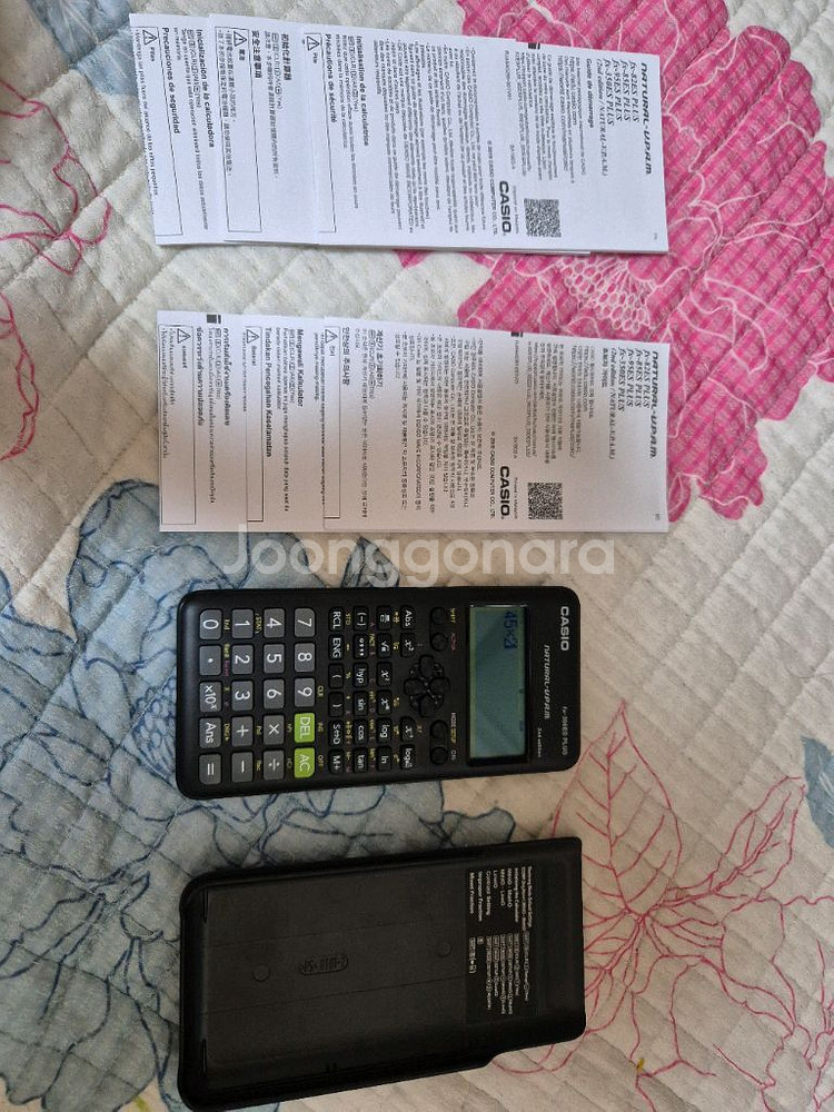 카시오 FX-350ES PLUS 공학용 계산기--0